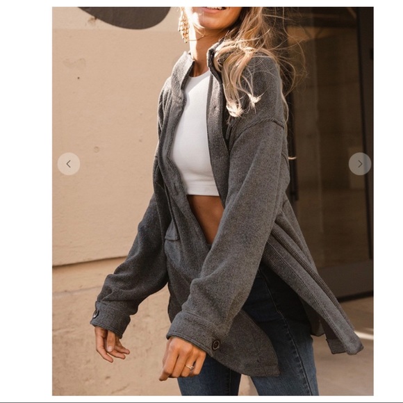 15 Boho Stretch Button-down Shirts Jacket - Picture 5 of 8